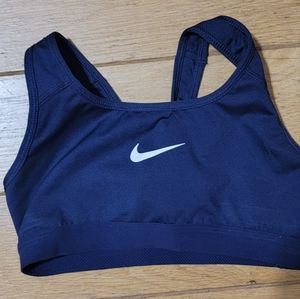 Nike sports bra, navy blue, Small